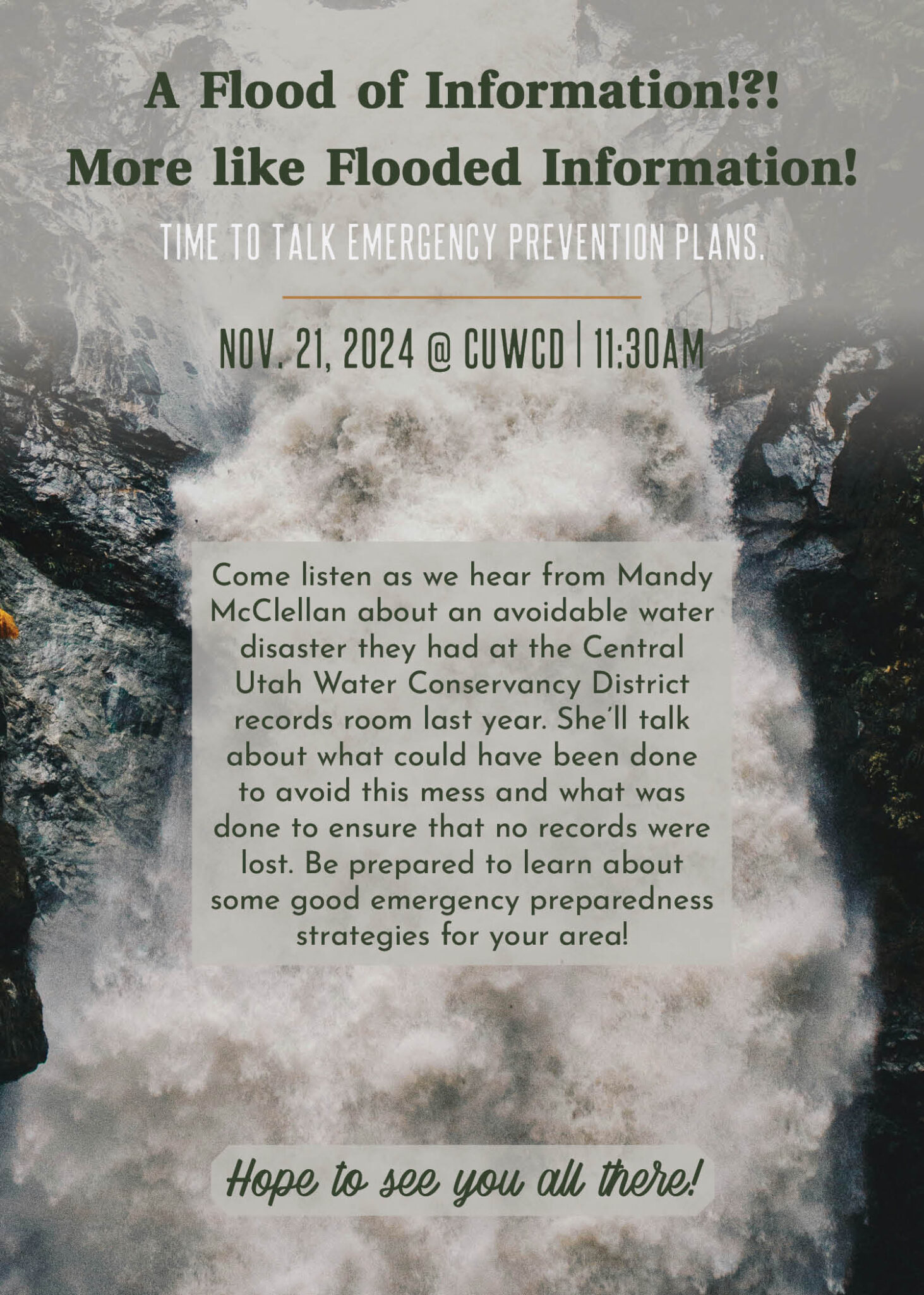 November 2024 Central Utah Water Conservancy District